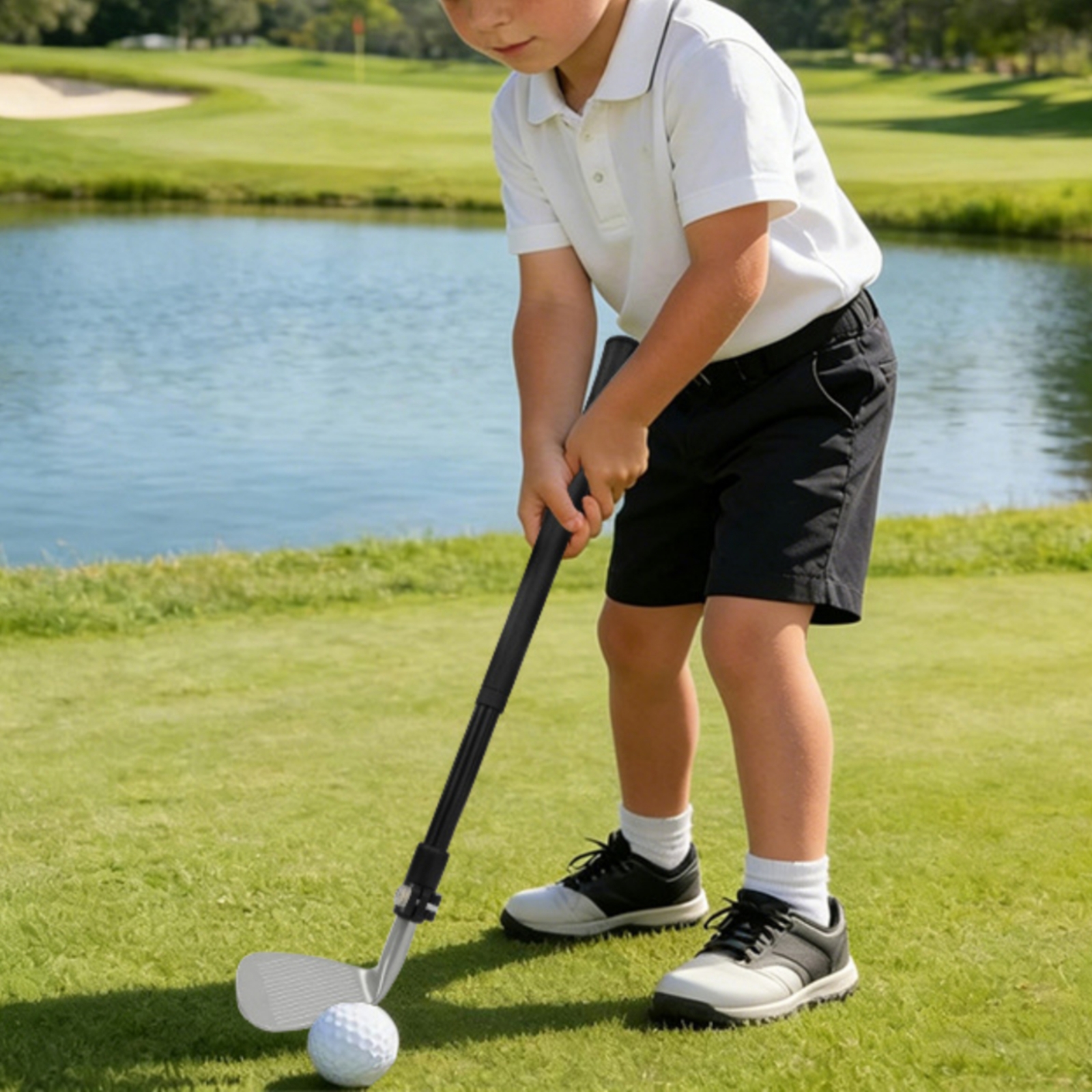Sports Equipment Golf - Adjustable Telescopic Golf Club Lightweight Telescoping