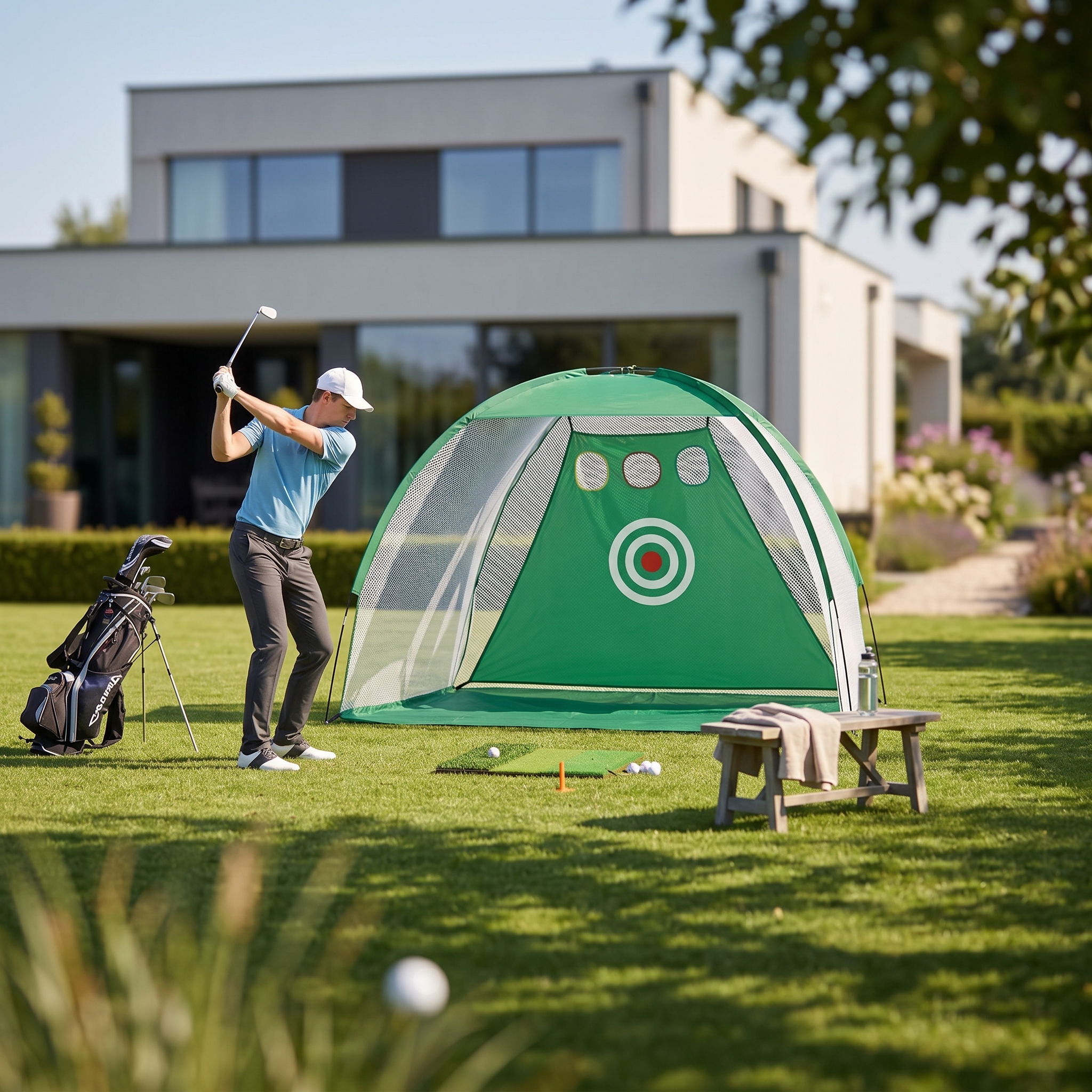 Sports Equipment Golf - Golf Hitting Net Portable Golf Chipping