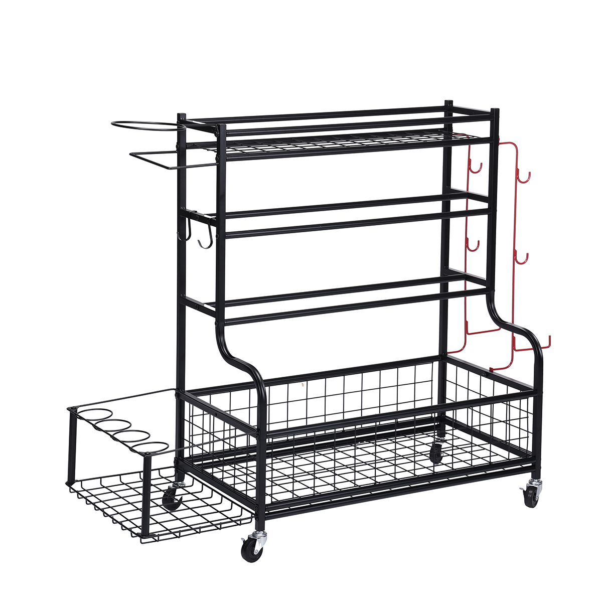 Sports Equipment Kitchener - Blacksmith 4 Tier Storage Rack Carbon