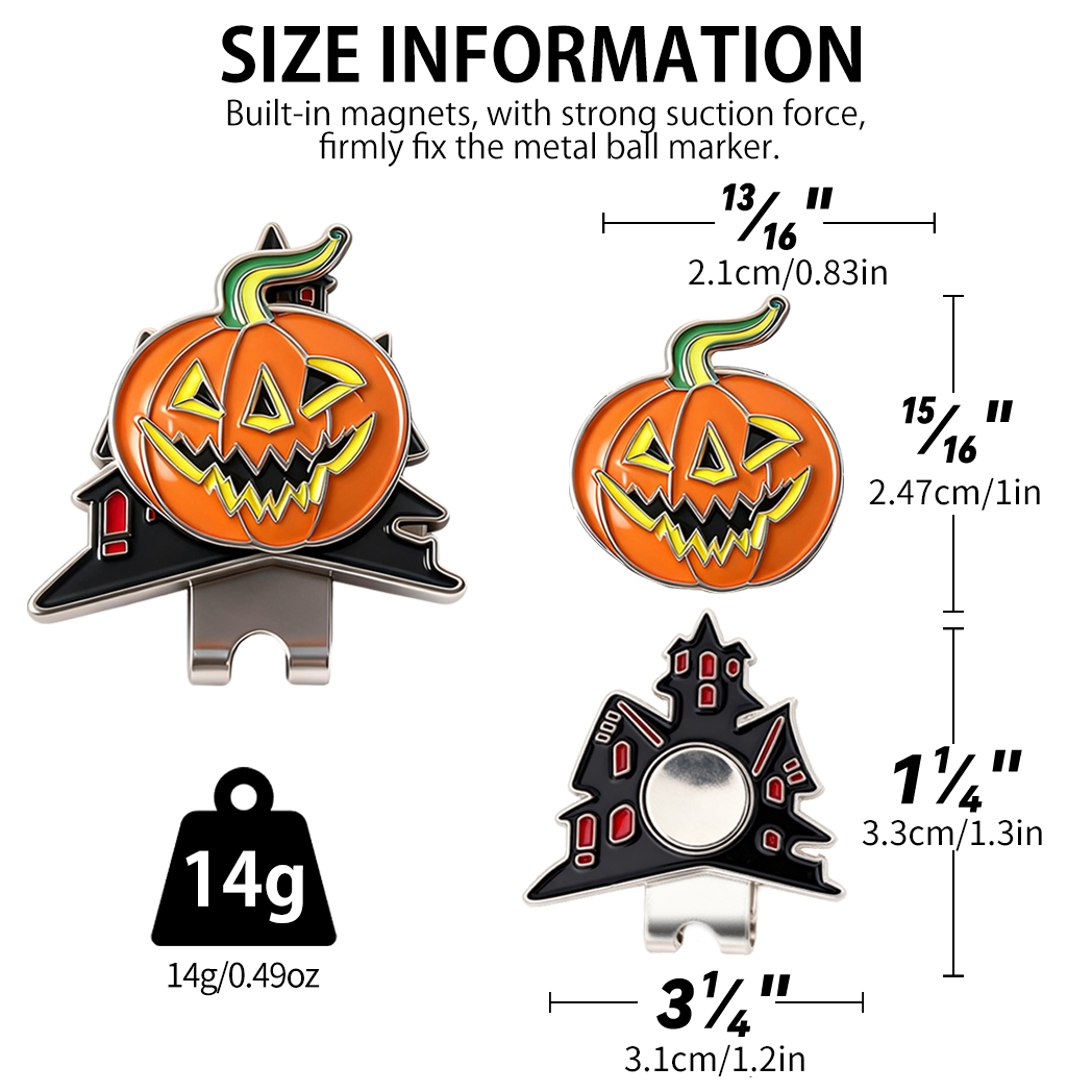Caiton Halloween Golf Hat Clip - Sports Equipment Golf のレビューと価格