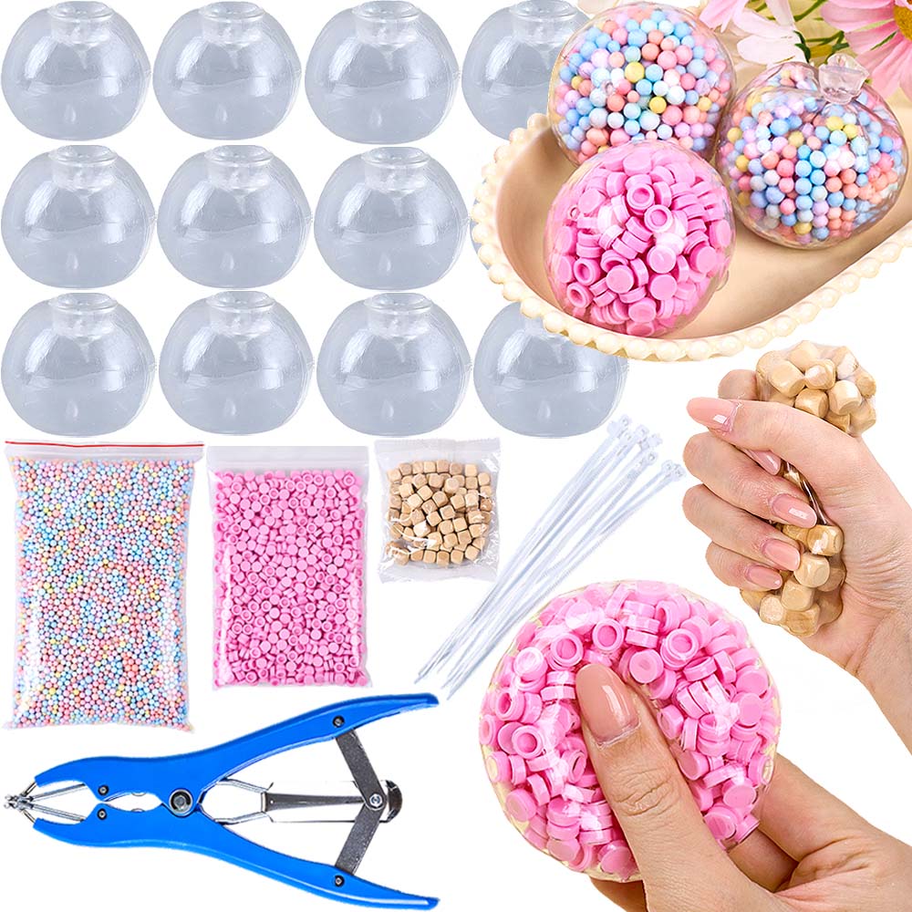 Clear Stress Ball Kit DIY Squi - Bocce Ball Set のレビューと価格