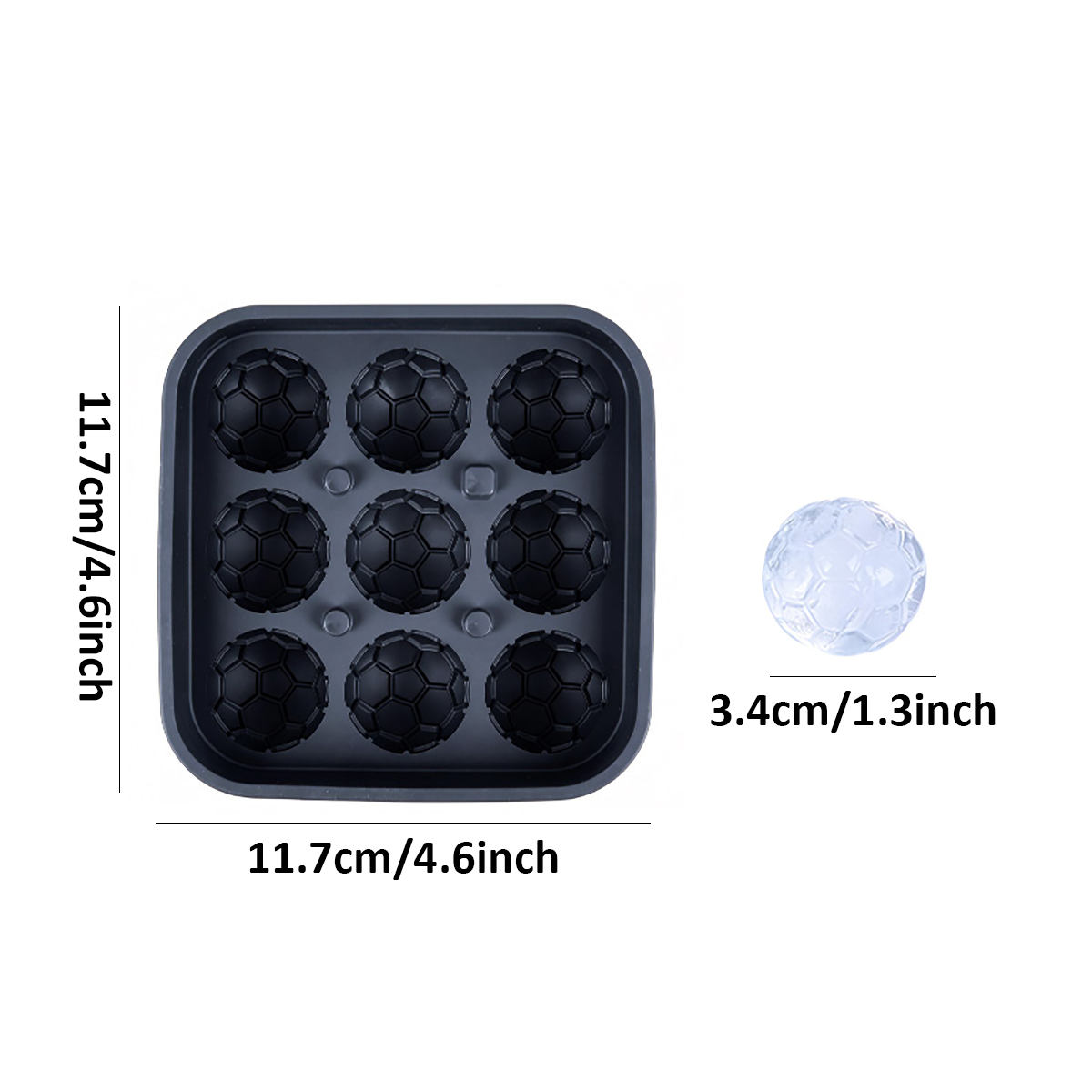 1Pcs Football-Themed Silicone  - Bocce Ball Set のレビューと価格